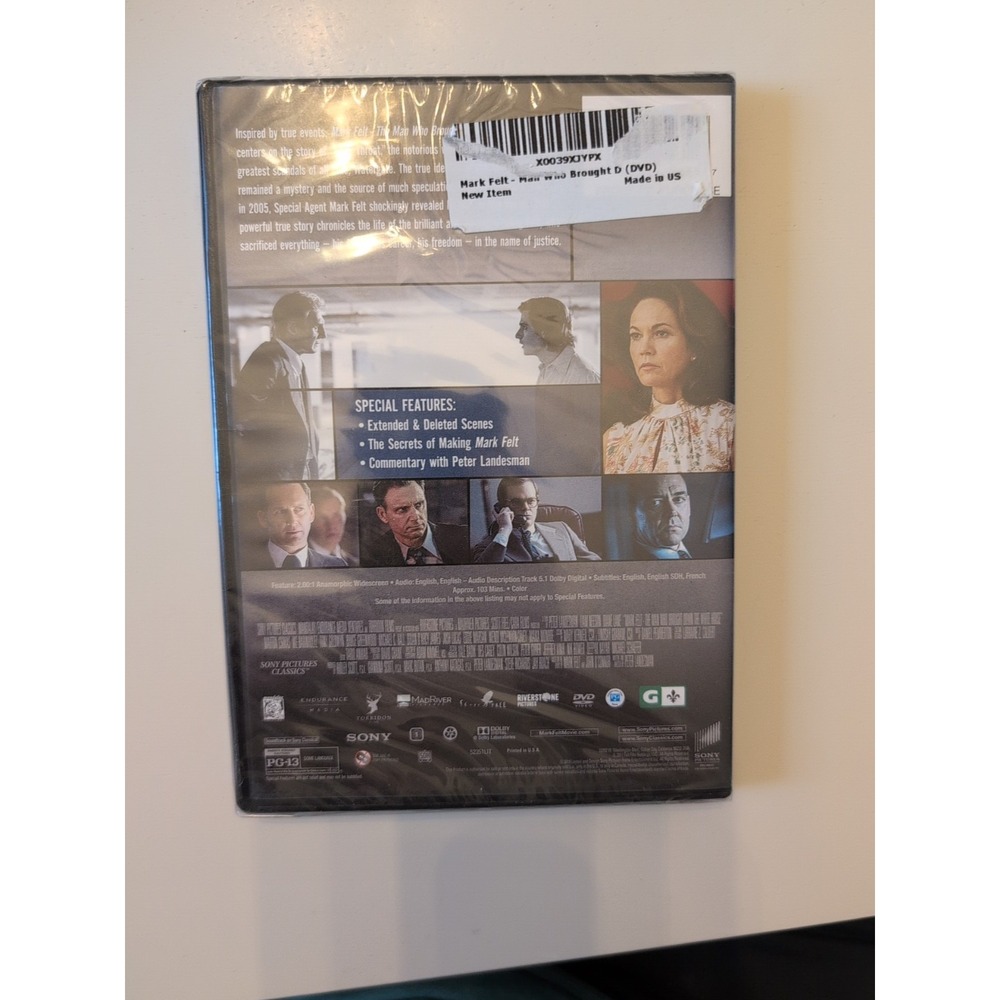 Mark Felt: the Man Who Brought Down the White House (DVD, 2017)‎ - Picture 2 of 2